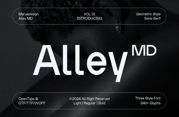 Alley Md: A Modern Sans Serif Font for Editorial Design