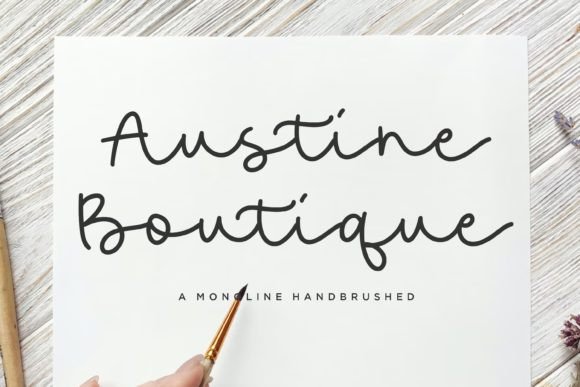 Austine Boutique Font for Elegant Editorial Design