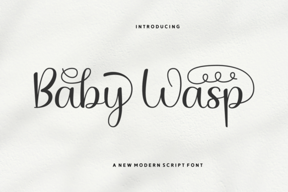 Baby Wasp Font for Web Design