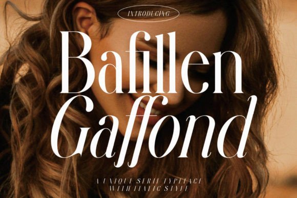 Bafillen Gaffond: A Timeless Serif Font for Business Branding