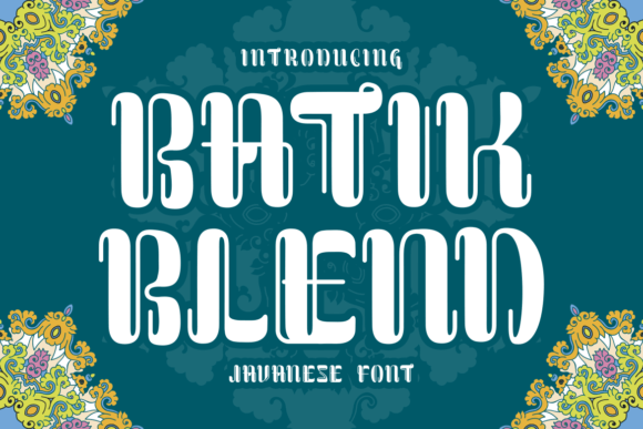 Batik Blend Display Font Review