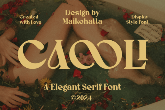 Caooli: A Serif Font That Elevates Your Editorial Design