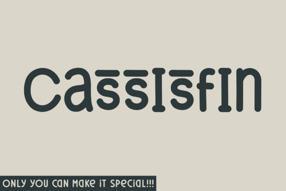 Cassisfin: A Stylish Sans Serif Font for Crafters