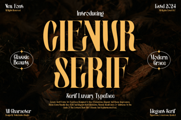 Cienur Serif Font Review