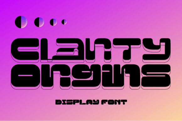 Clarity Origins Font for Handmade Creations