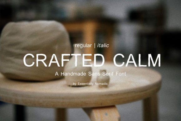 Created Calm: A Versatile Sans Serif Typeface for Editorial Design