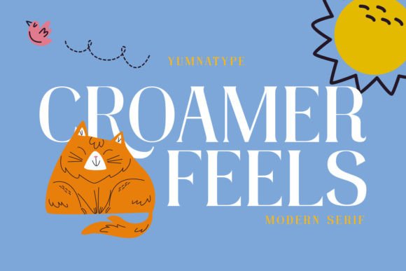 Croamer Feels: A Modern Serif Font for Timeless Branding