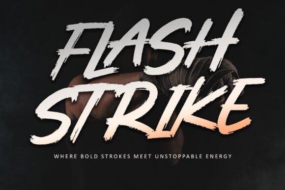 Flashstrike: A Dynamic Font for Modern Editorial Design