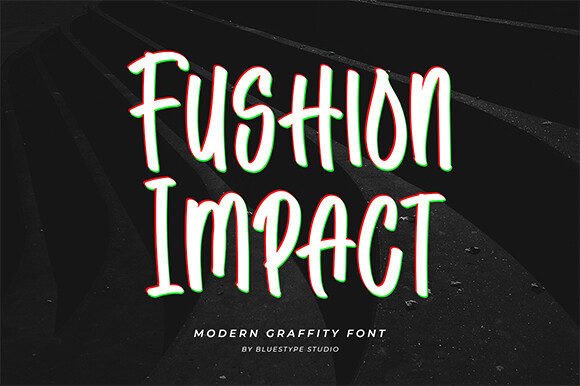 Fushion Impact Font for Bold Campaign Designs