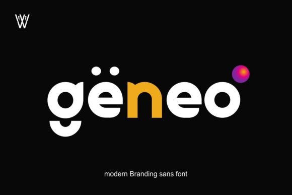Geneo: A Modern Sans Serif Font for Editorial Elegance