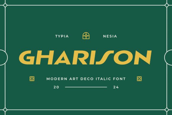 Gharison: A Modern Sans Serif for Bold Branding