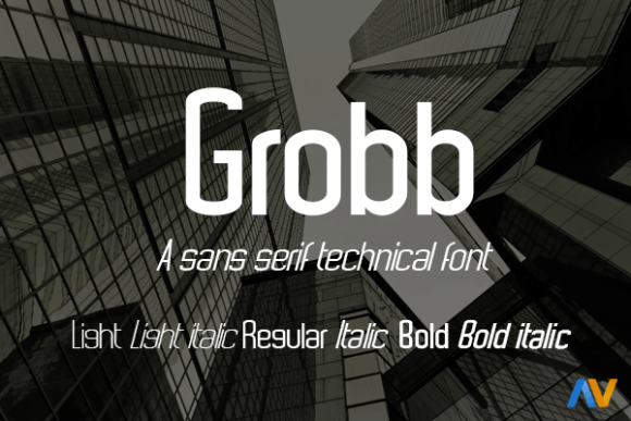 Grobb: A Sleek Sans Serif Font for Handmade Creations