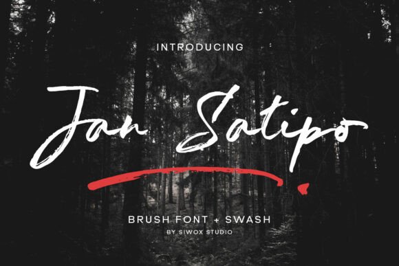 Jan Satipo Brush Font for Branding Projects