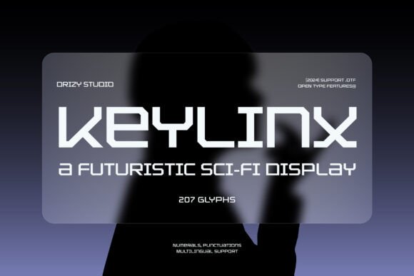 Keylinx – A Futuristic Font for Modern Campaigns