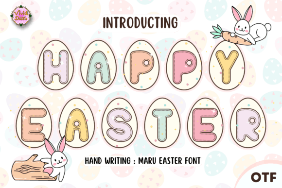 Maru Easter Font for a Fresh Brand Look