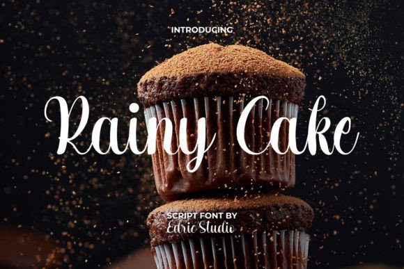Rainy Cake: A Cozy Script Font for Handmade Creations