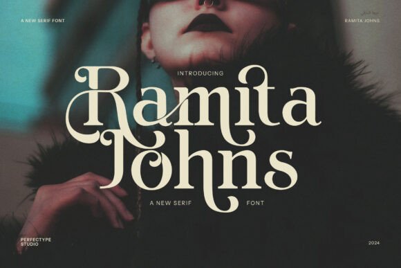 Ramita Johns Serif Font for Web Design