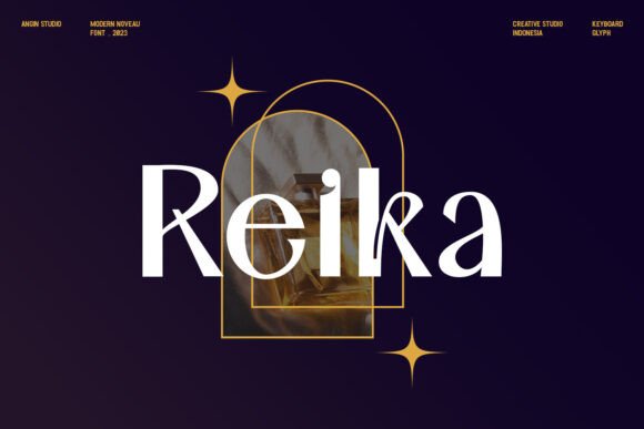 Reika: A Modern Sans Serif Font for Handmade Creations