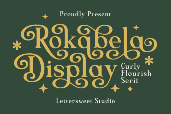 Rokabela: A Playful Serif Font for Editorial Elegance