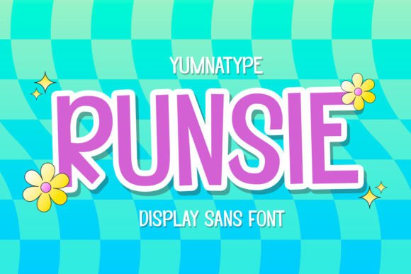 Runsie: A Modern Display Font for Polished Branding