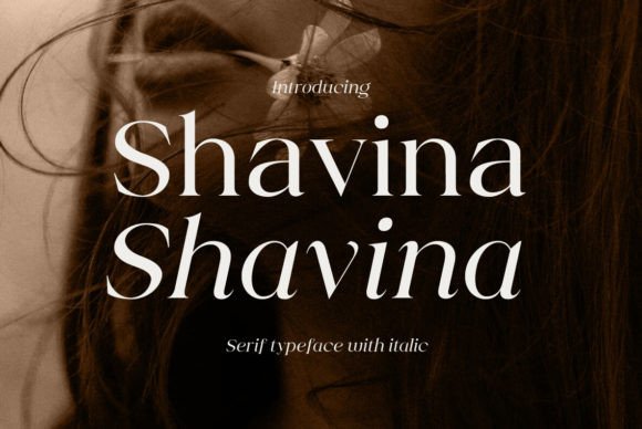 Shavina: A Serif Font That Elevates Digital Branding