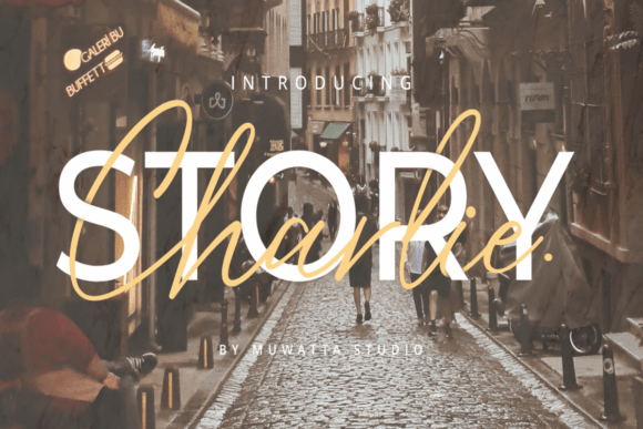 Story Charlie Font for Professional Branding