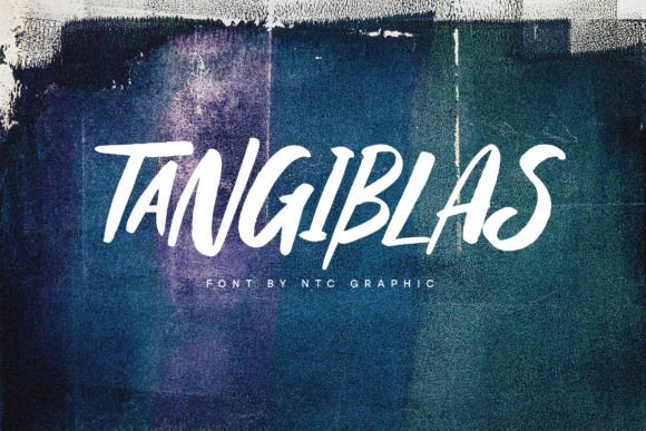 Tangiblas Font for Modern Branding and Marketing