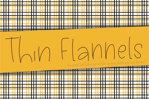 Thin Flannel: A Delicate Script Font for Modern Branding