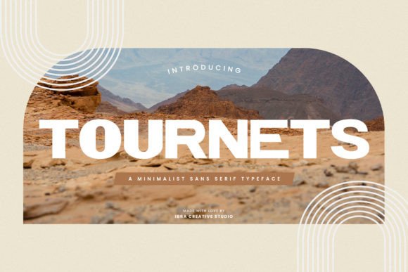 Tournets: A Modern Sans Serif Font for Web Design
