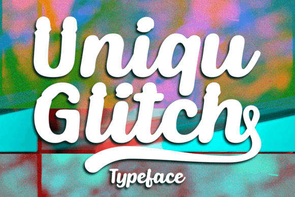 Uniqu Glitch: A Bold Font for Modern Branding