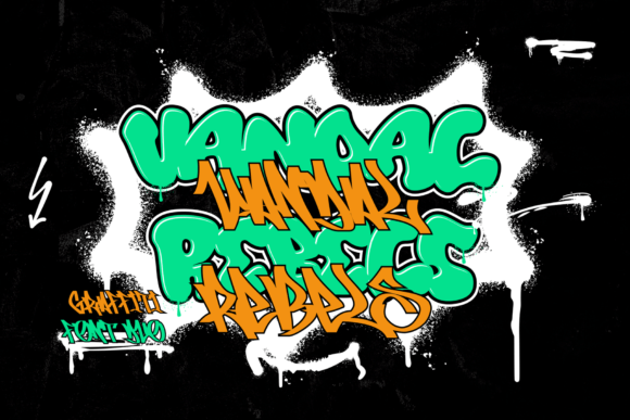 Vandal Rebels Font for Editorial Design