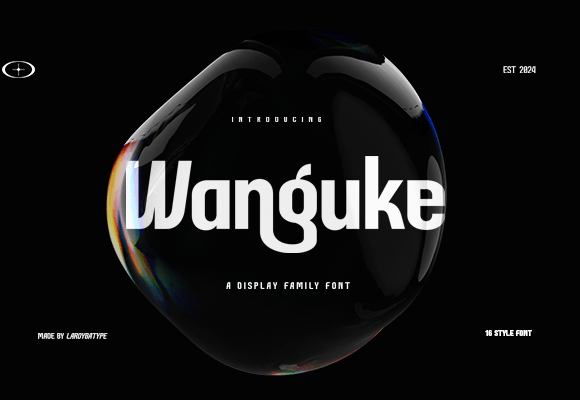 Wanguke: A Modern Sans Serif Font for Polished Branding